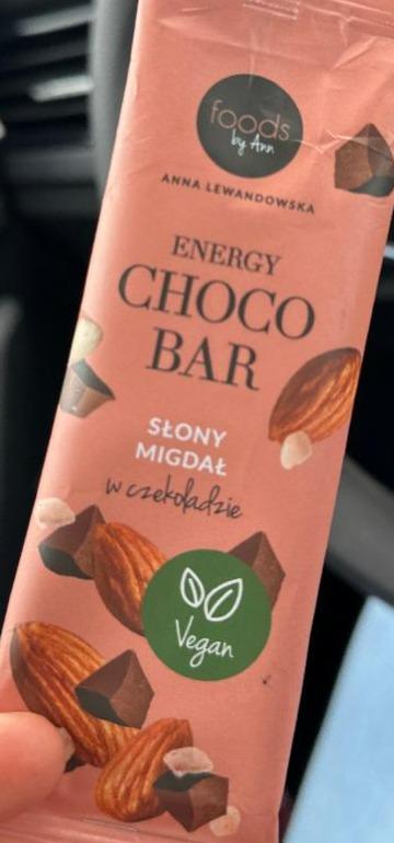 Fotografie - Energy Choco bar Slony Migdal Foods by Ann