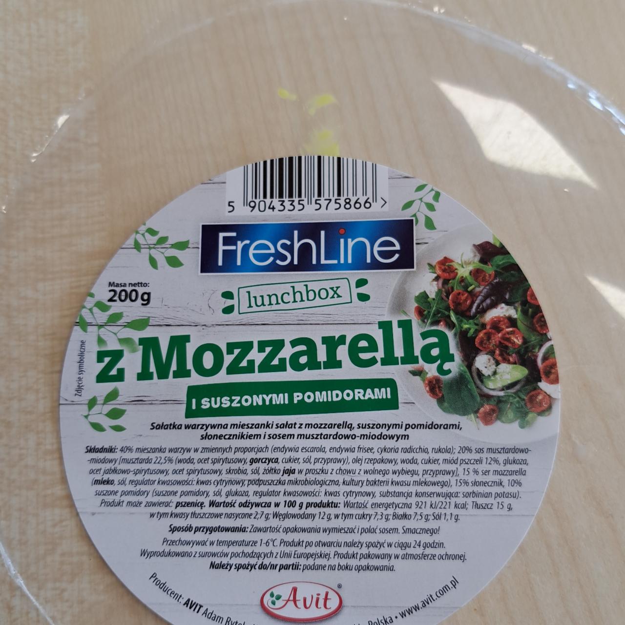 Fotografie - Lunchbox z Mozzarella i suszonymi pomidorami FreshLine
