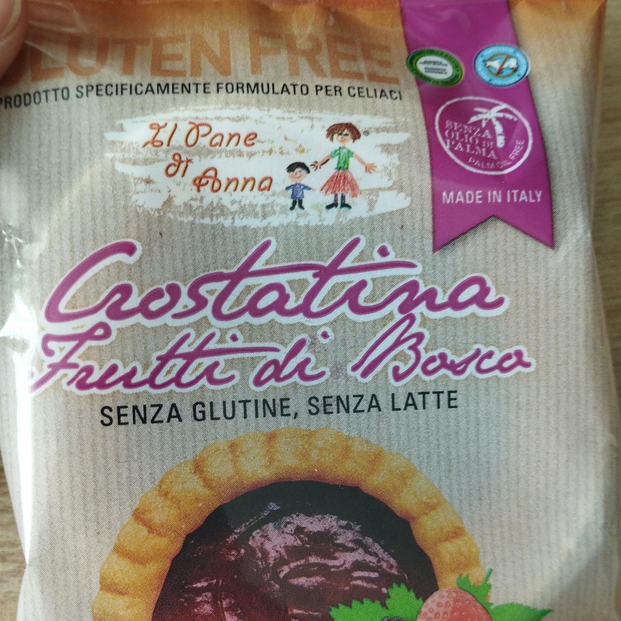 Fotografie - Crostatina Frutti di Bosco senza glutine, senza latte Il Pane di Anna