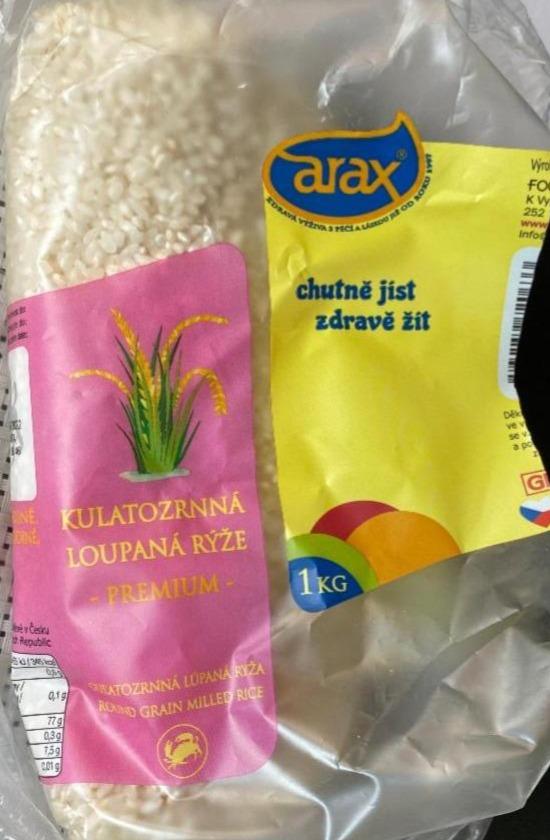 Fotografie - Kulatozrnná loupaná rýže Premium Arax