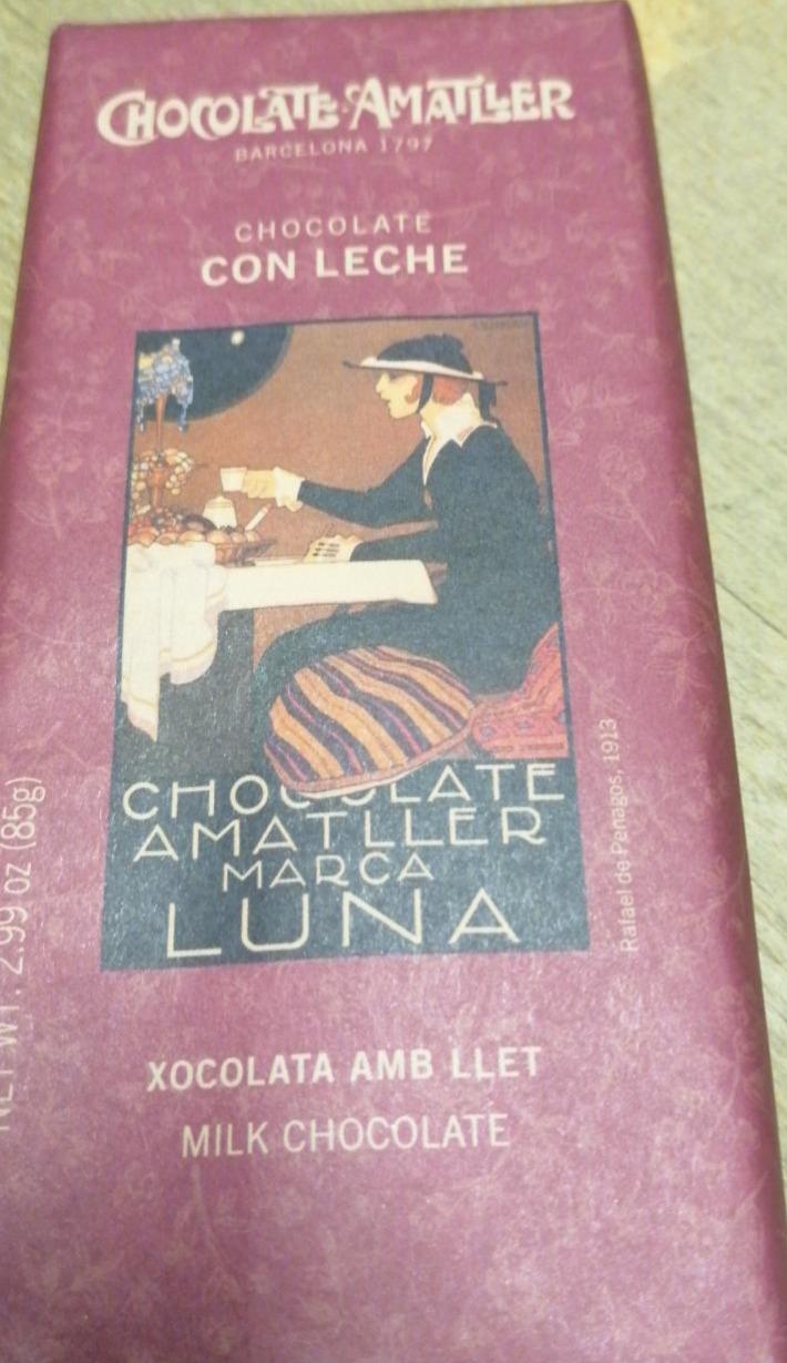 Fotografie - Chocolate con Leche Chocolate Amatller