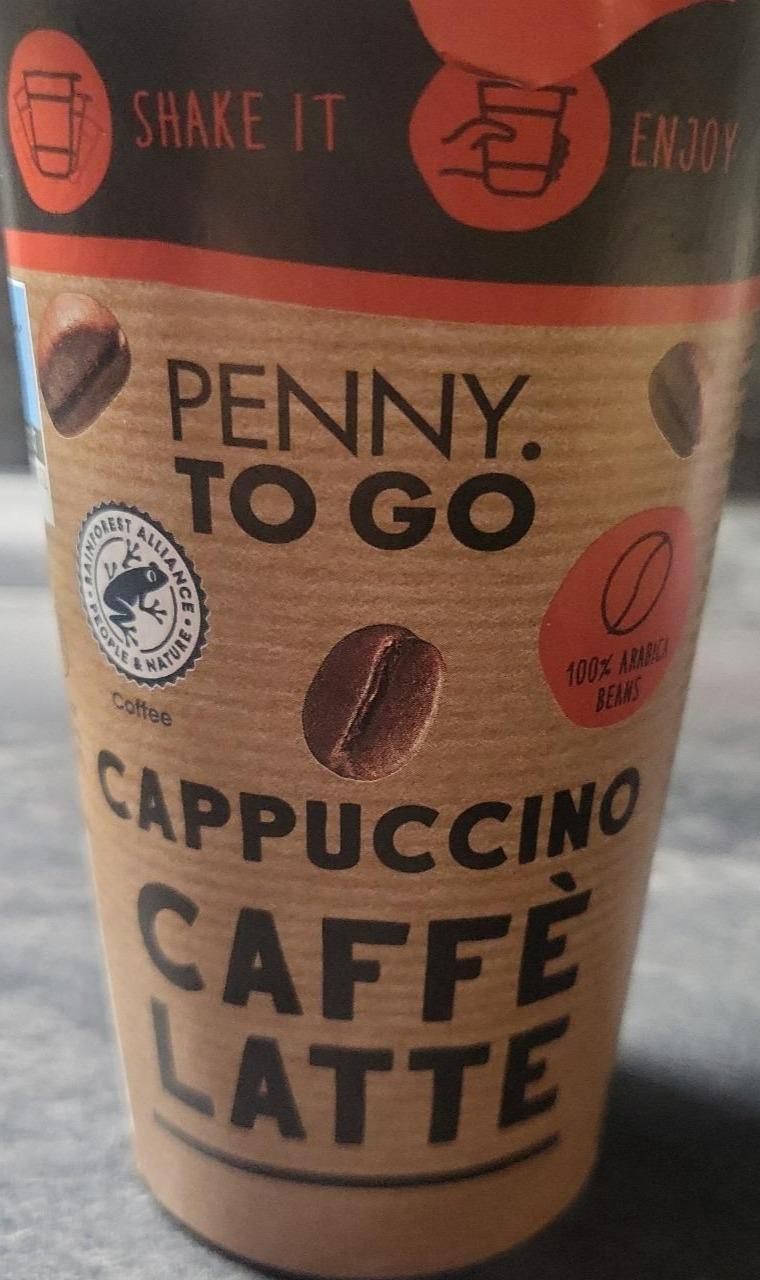 Fotografie - Cappuccino Café Latte Penny. To go