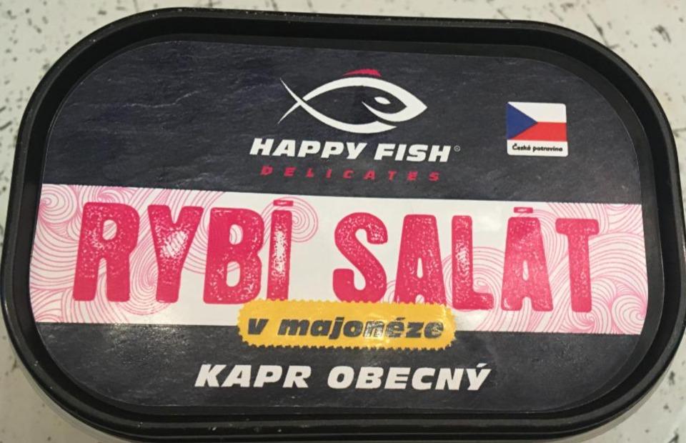 Fotografie - Delicates Rybí salát v majonéze kapr obecný Happy Fish