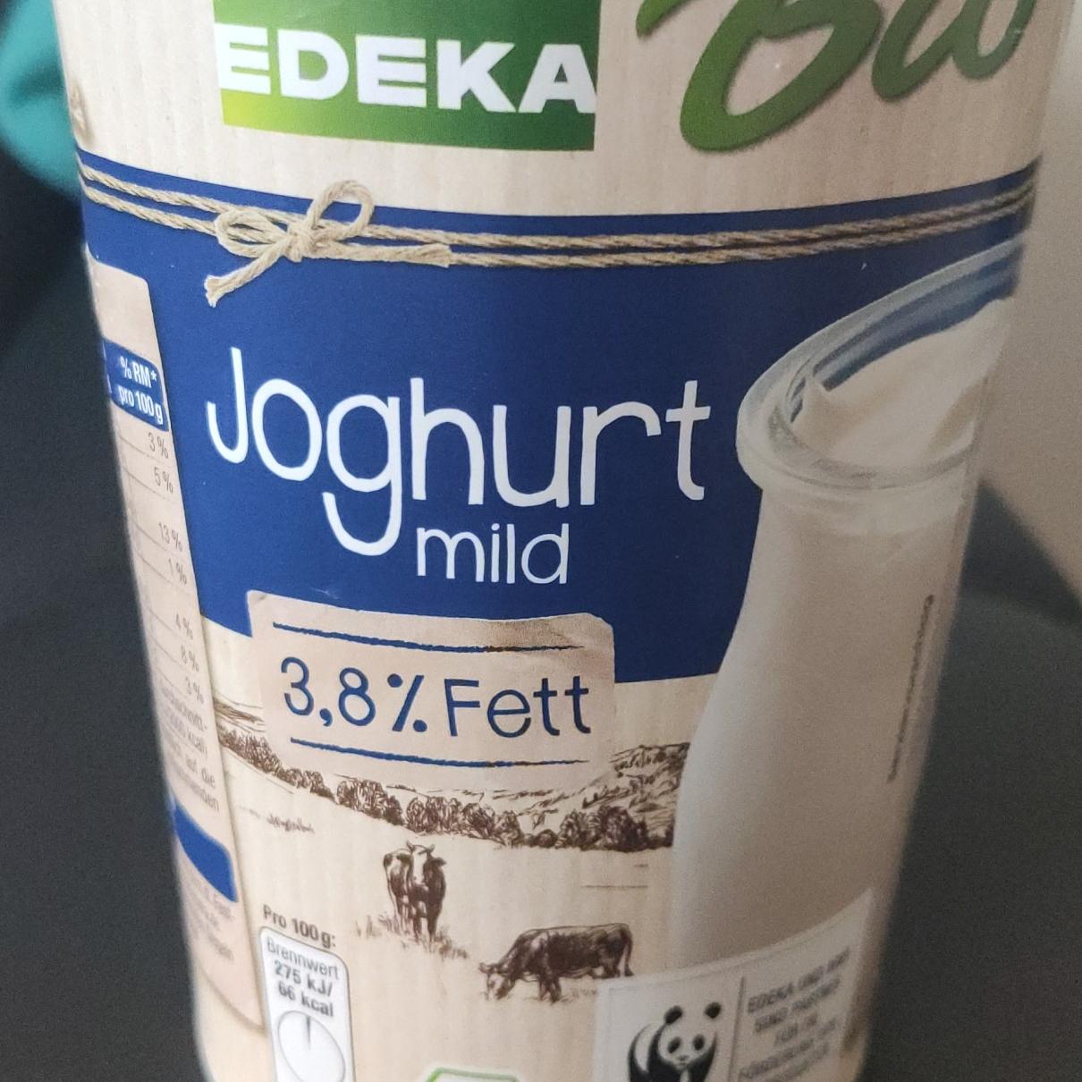 Fotografie - Joghurt mild 3,8% Fett Edeka Bio