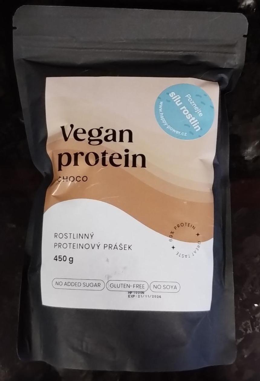 Fotografie - Vegan protein Choco Happy Power