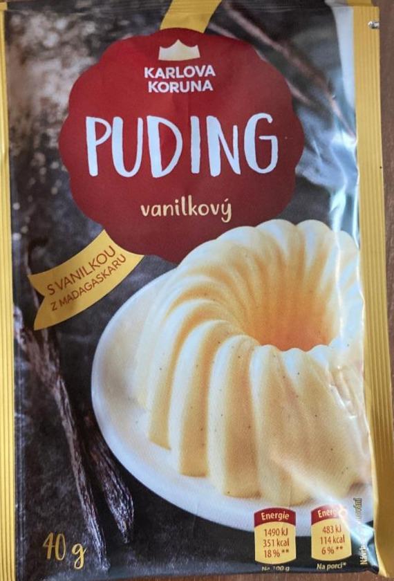 Fotografie - Puding vanilkový s vanilkou z Madagaskaru Karlova Koruna