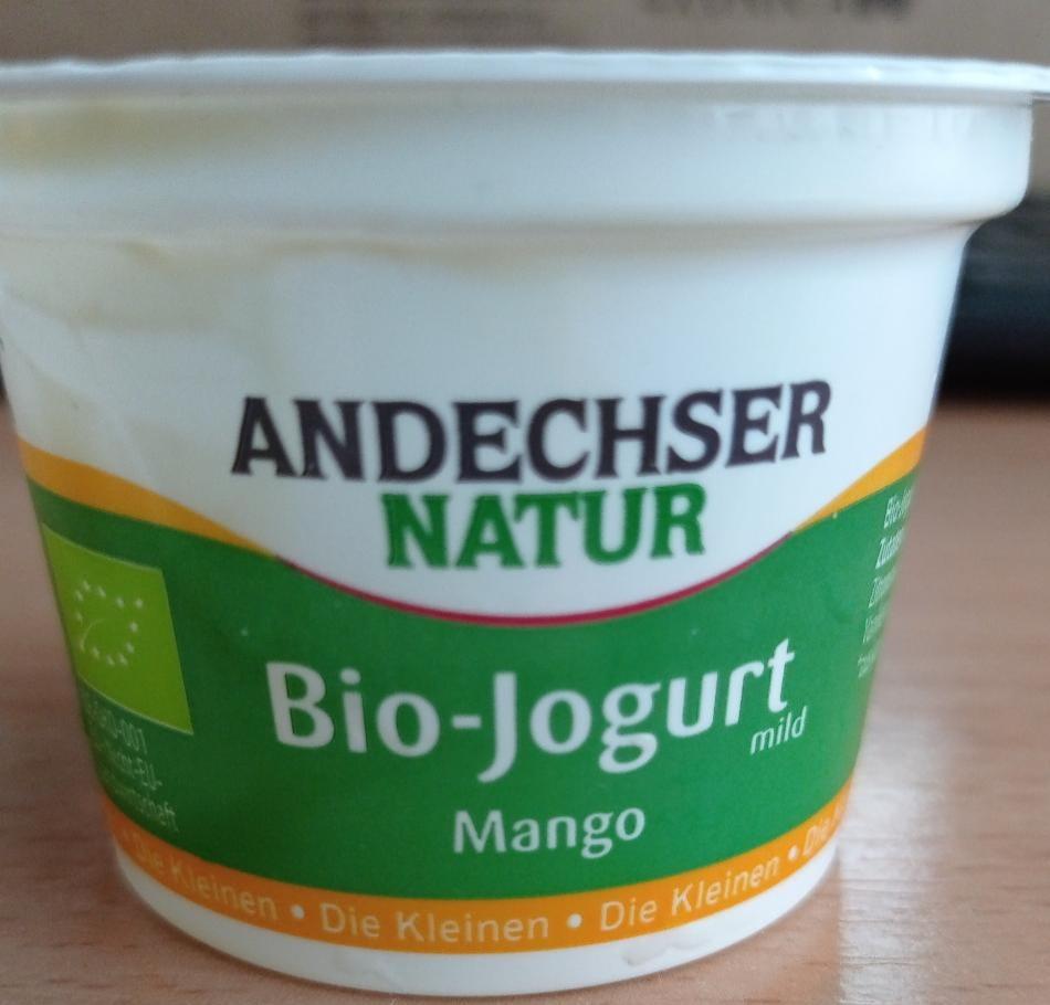 Fotografie - Bio-Jogurt mild Mango Andechser natur