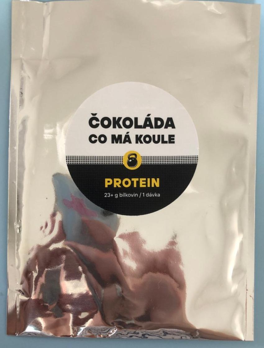 Fotografie - Protein Čokoláda co má koule Železná koule