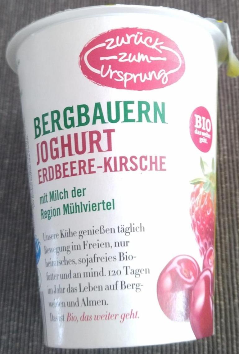 Fotografie - Bergbauern Joghurt Erdbeer-Kirsche Zurück zum Ursprung