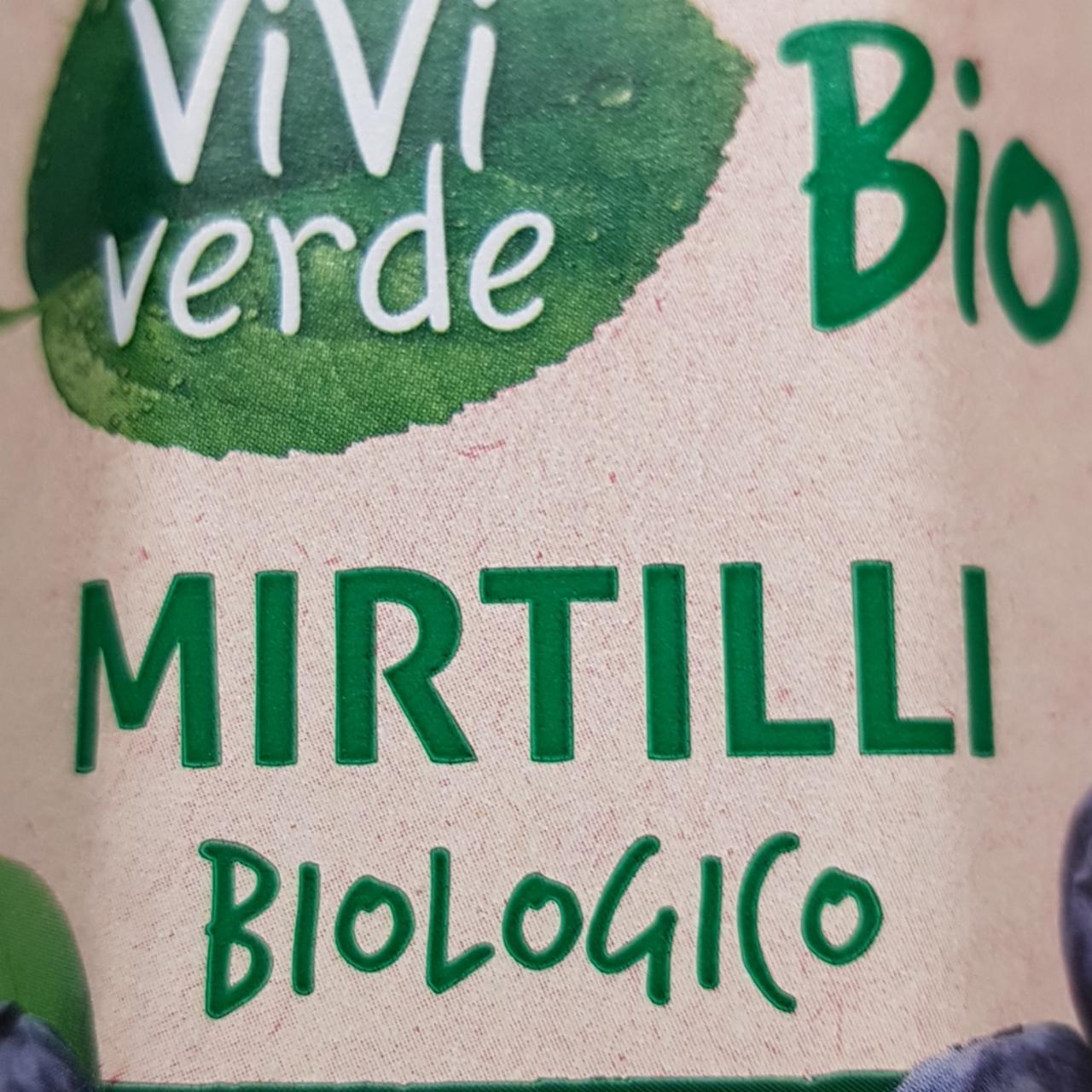 Fotografie - Bio mirtilli biologico Vivi Verde