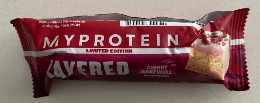 Fotografie - Limited Edition Layered Bar Cherry Bakewell Myprotein