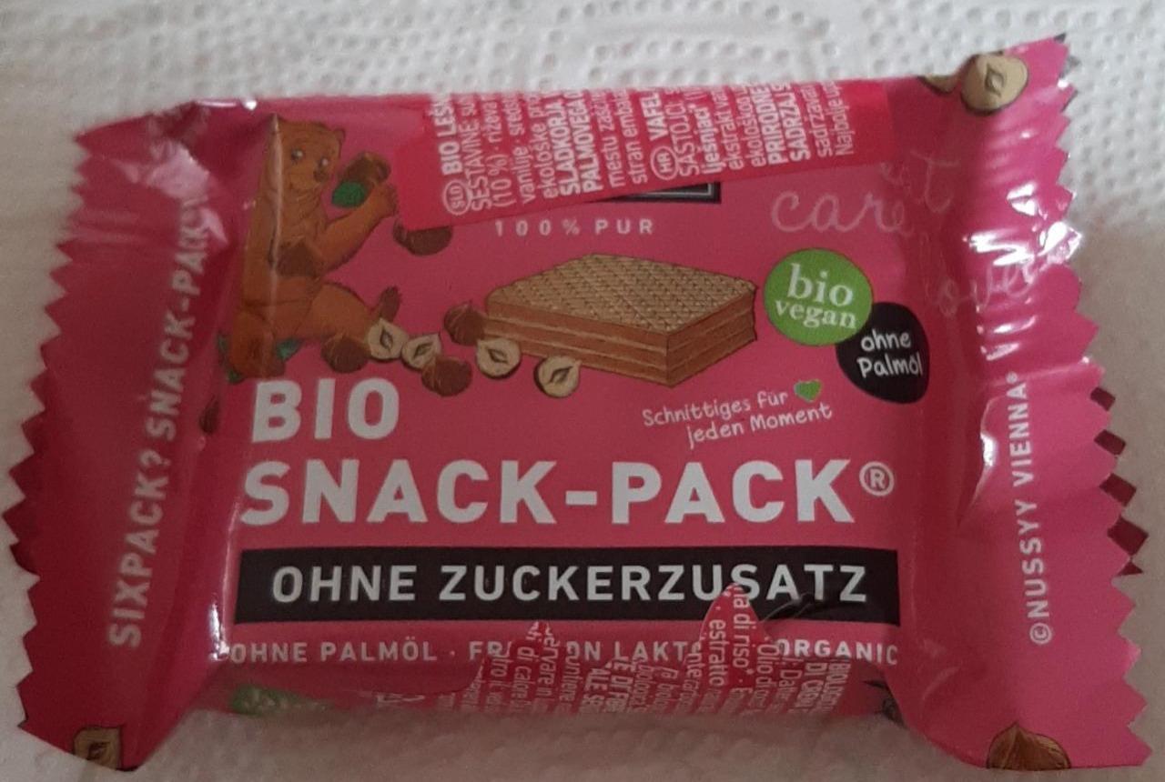 Fotografie - Bio Snack-Pack ohne zuckerzusatz Nussyy
