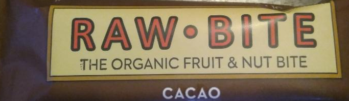 Fotografie - The organic fruit & nut bite cacao Raw-bite