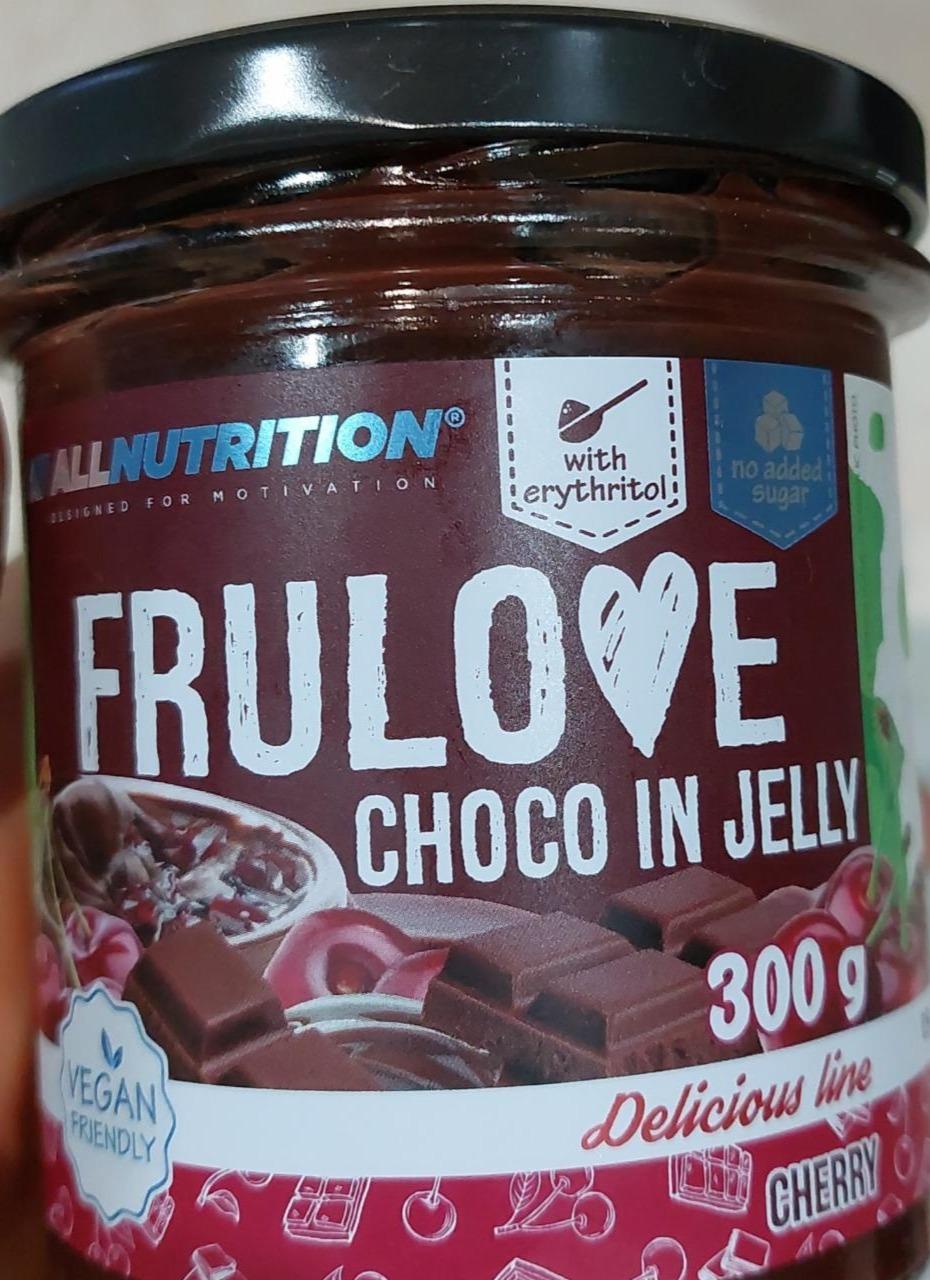 Fotografie - Frulove Choco in Jelly Cherry Allnutrition