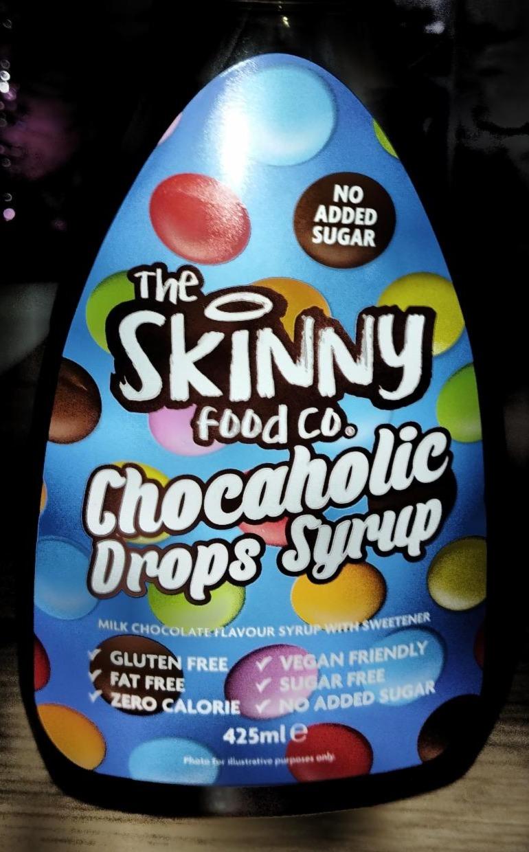 Fotografie - Chocaholic Drops Syrup No Added Sugar The Skinny Food Co