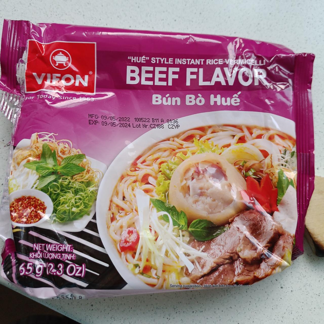 Fotografie - Bún Bo Hué Beef flavor Vifon