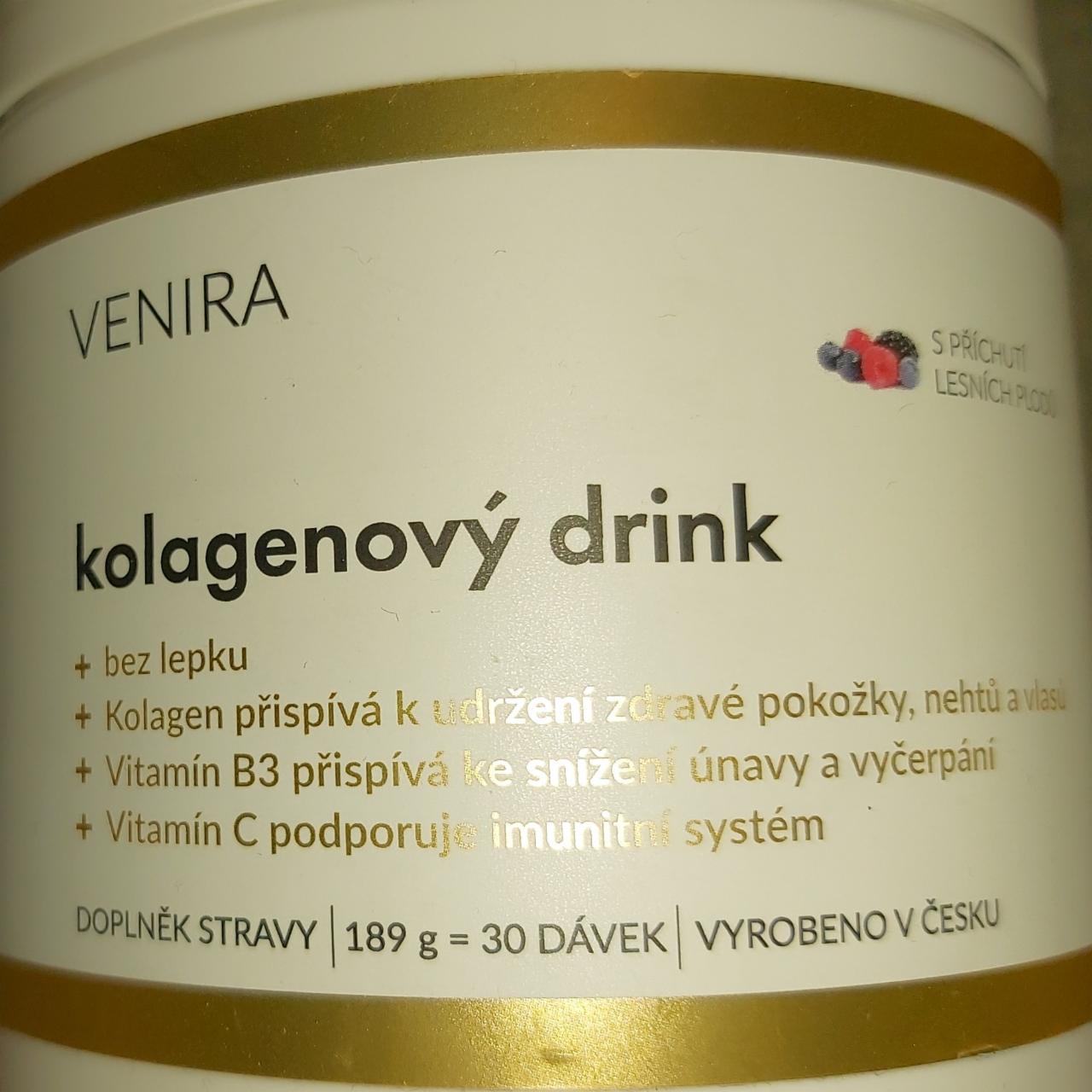 Fotografie - Kolagenový drink Lesní plody Venira