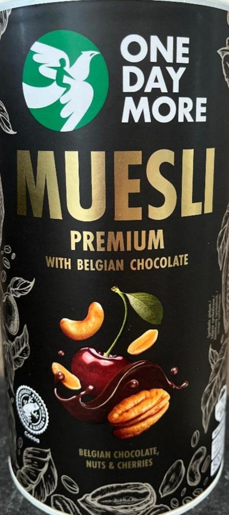 Fotografie - Muesli premium with belgian chocolate OneDayMore