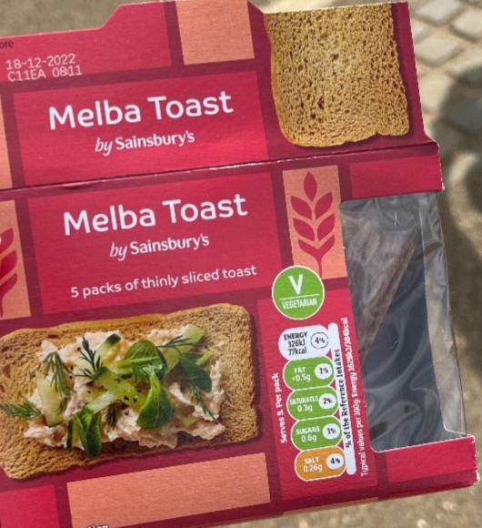 Fotografie - Melba Toast by Sainsbury's