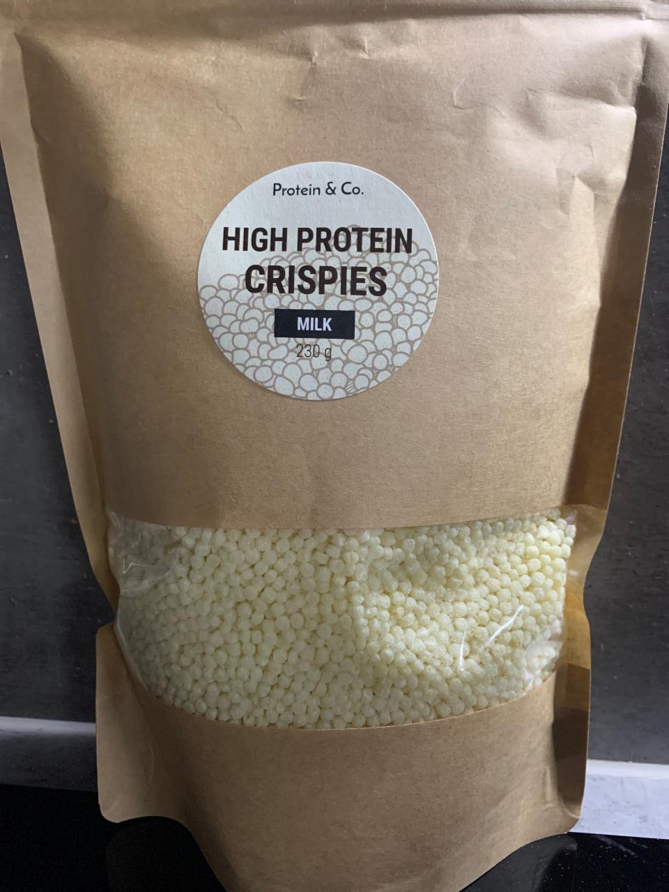 Fotografie - High Protein Crispies Milk Protein & Co.