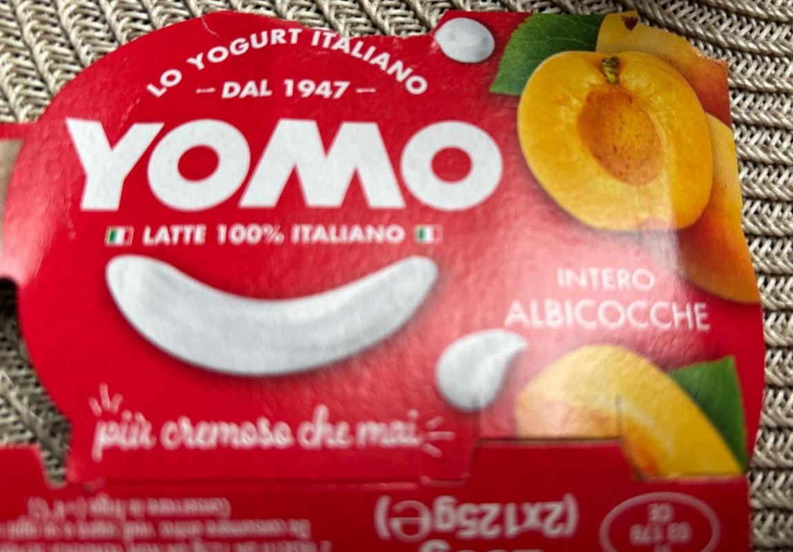 Fotografie - Lo Yogurt Italiano Intero Albicocche Yomo