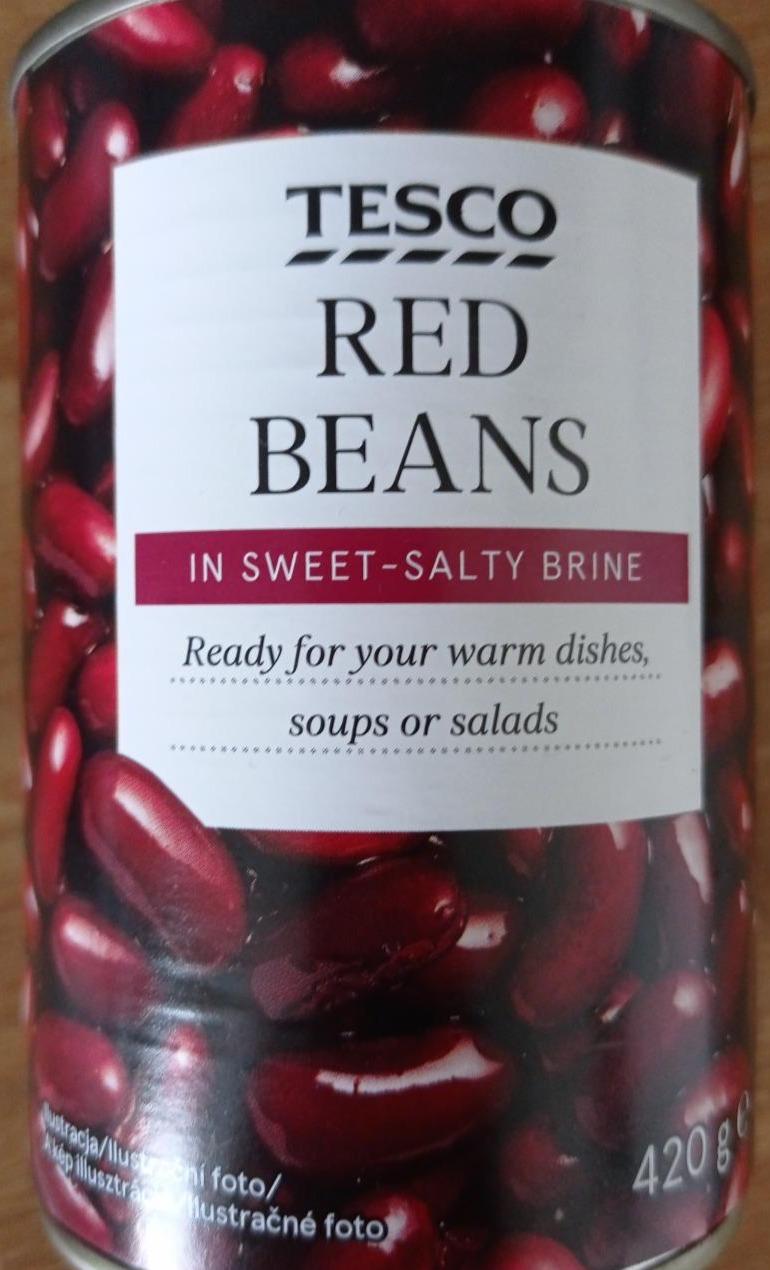 Fotografie - Red Beans in Sweet - Salty Brine Tesco