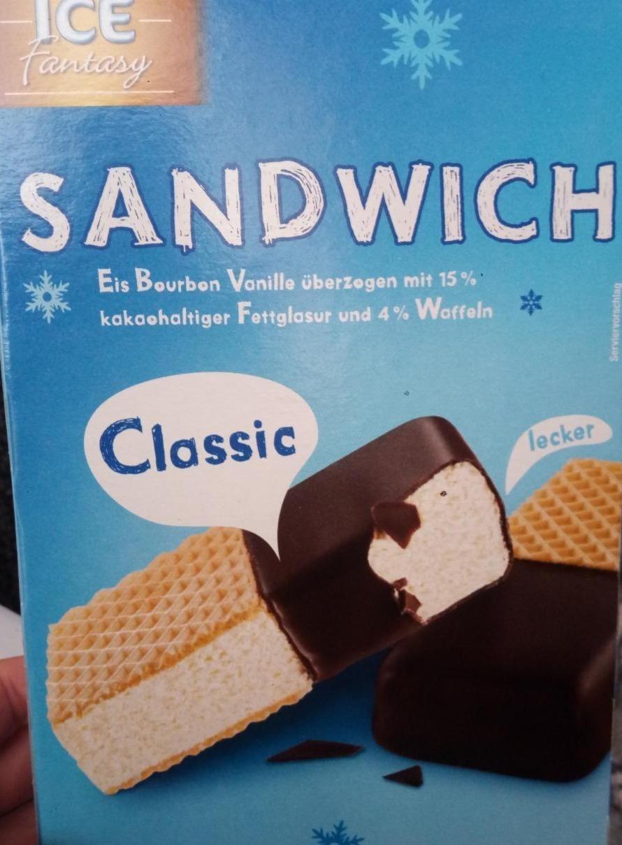 Fotografie - Sandwich classic Ice fantasy
