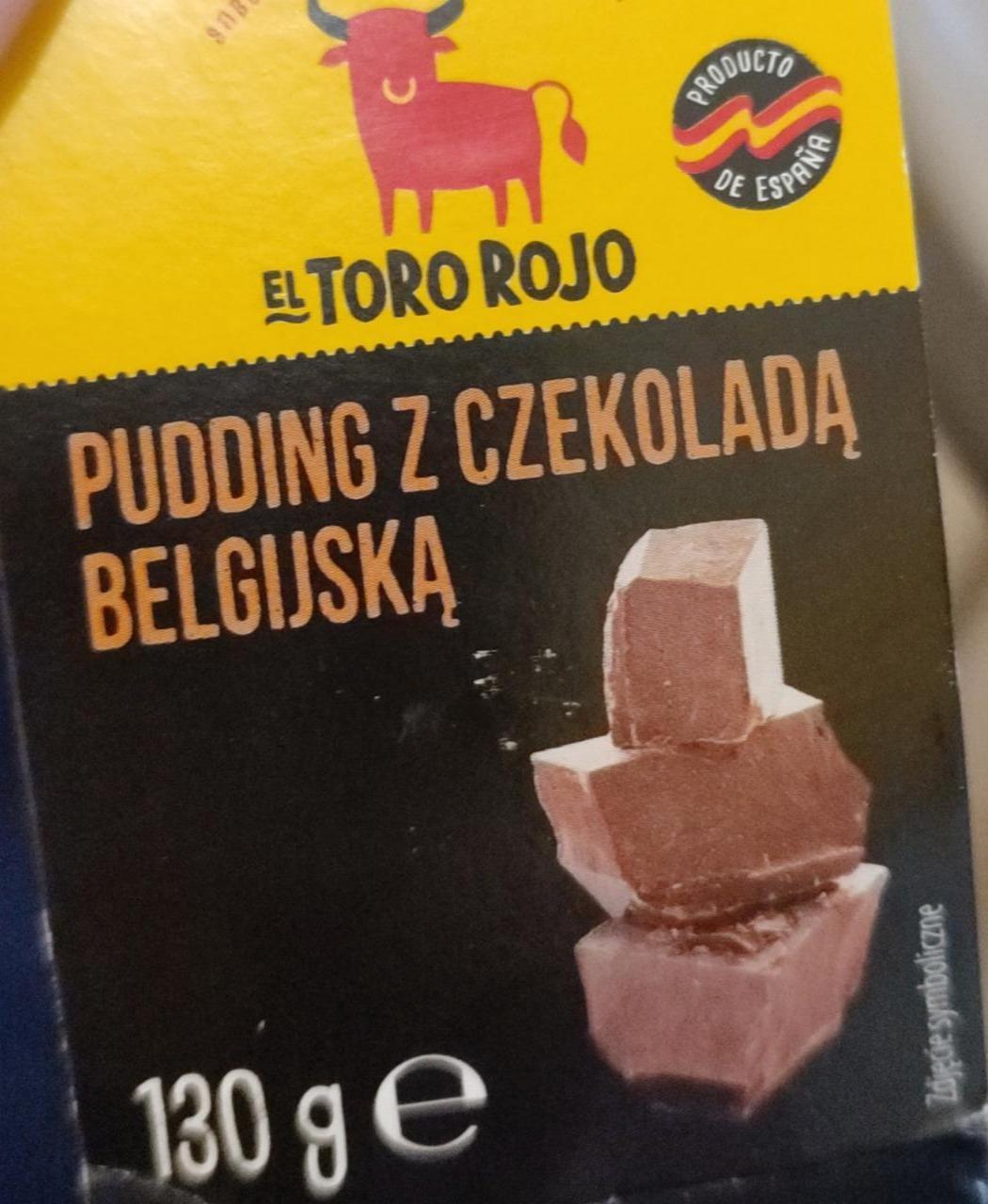 Fotografie - Pudding z czekolada belgijska El Toro Rojo
