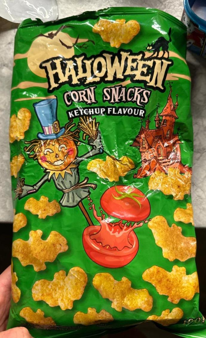 Fotografie - Halloween Corn Snack Ketchup Flavour Lidl