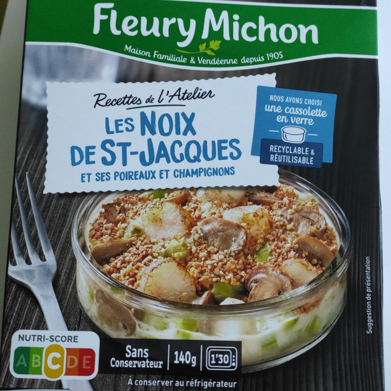 Fotografie - Les noix de ST-Jacques et ses poireaux et champignons Fleury Michon