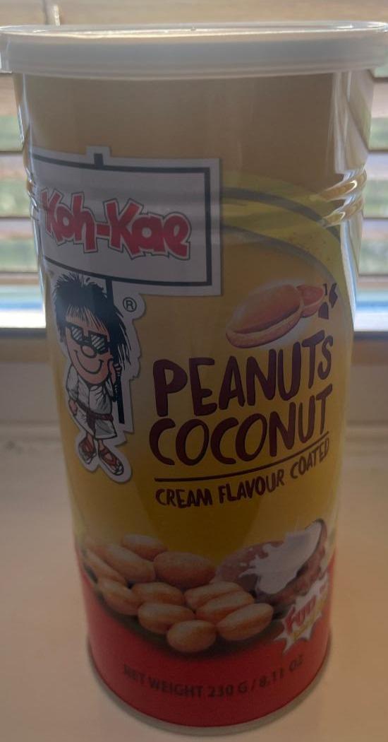 Fotografie - Peanuts Coconut Cream Flavoured Coated Koh-Kae