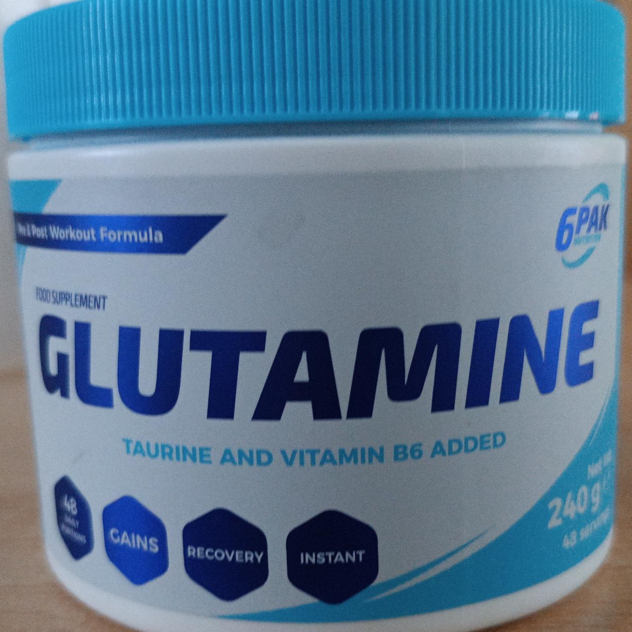 Fotografie - Glutamine 6PAK Nutrition