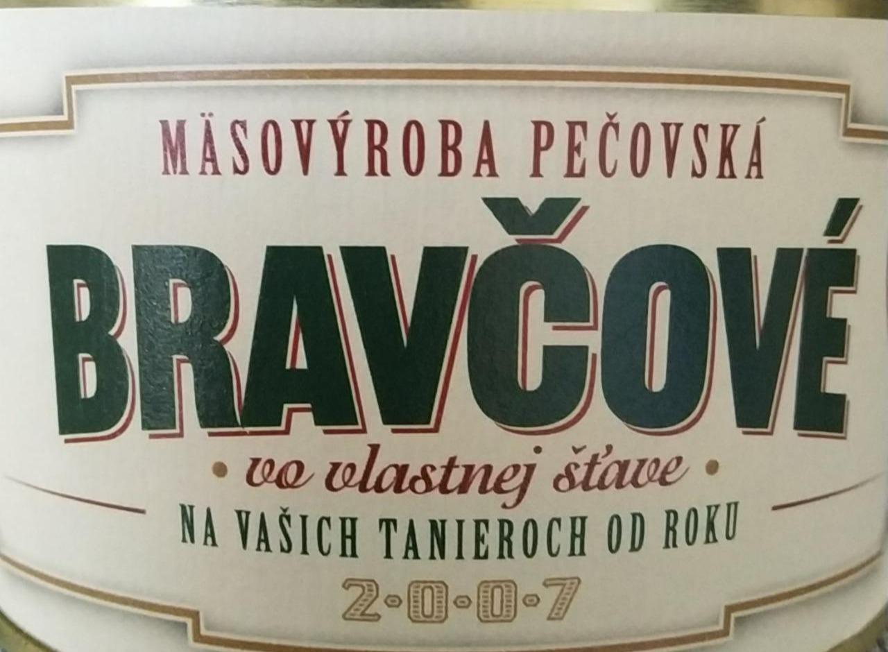 Fotografie - Bravčové vo vlastnej šťave Mäsovýroba Pečovská
