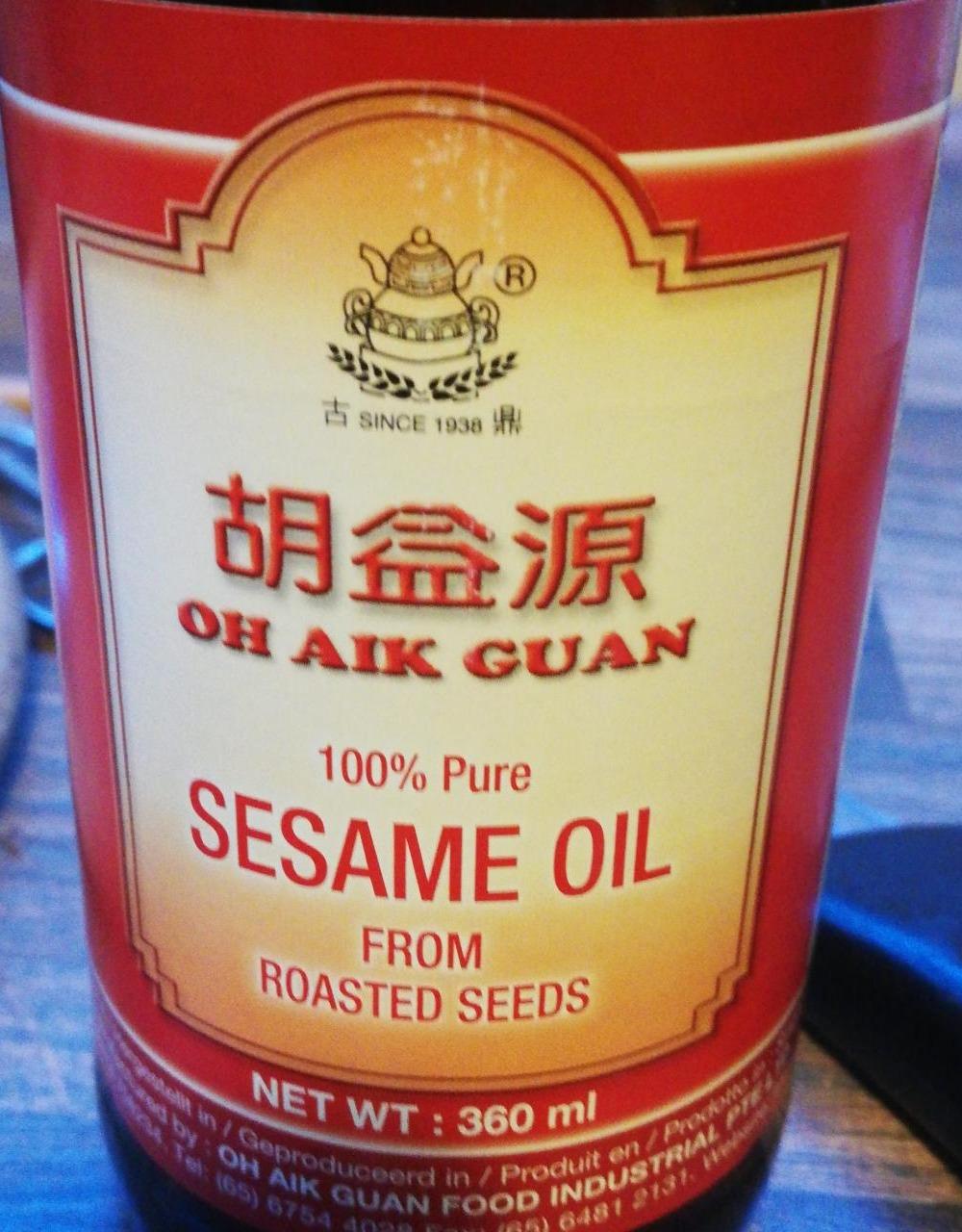Fotografie - Sesame oil from roasted seeds