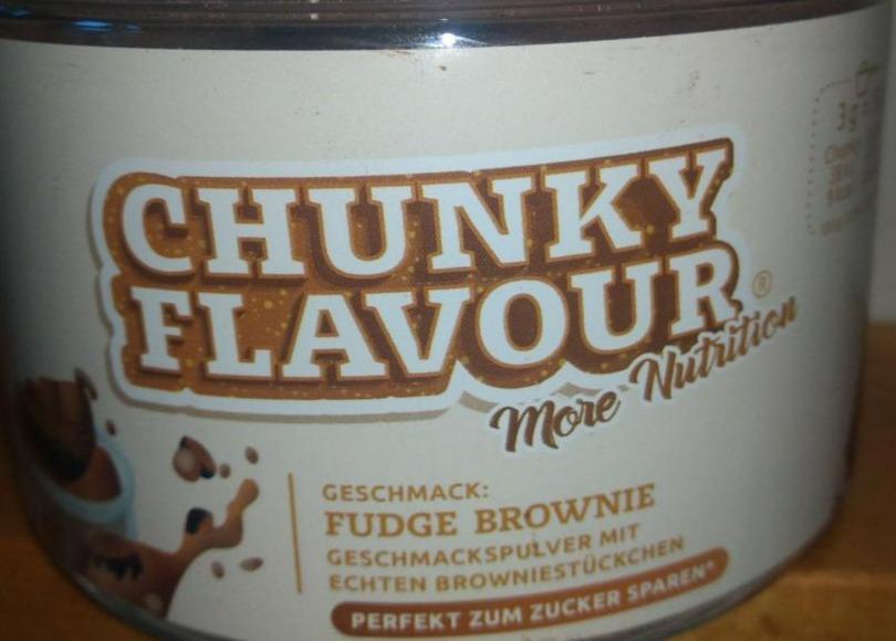 Fotografie - chunky flavour fudge brownie More Nutrition