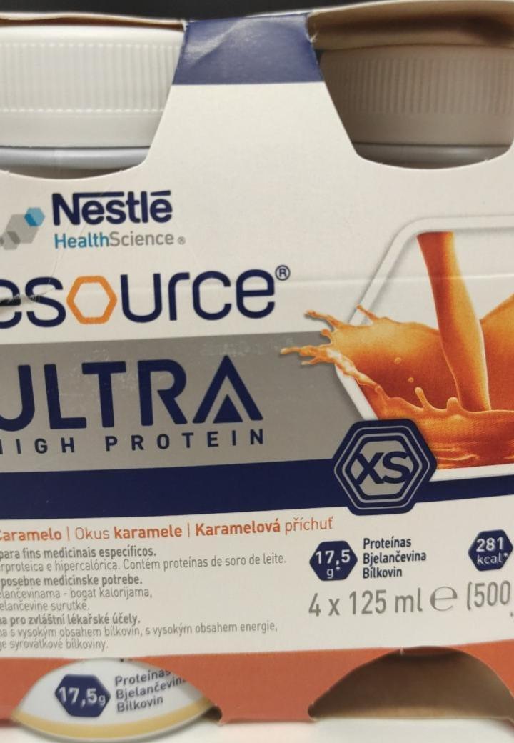 Fotografie - Resource Ultra High Protein Karamel Nestlé