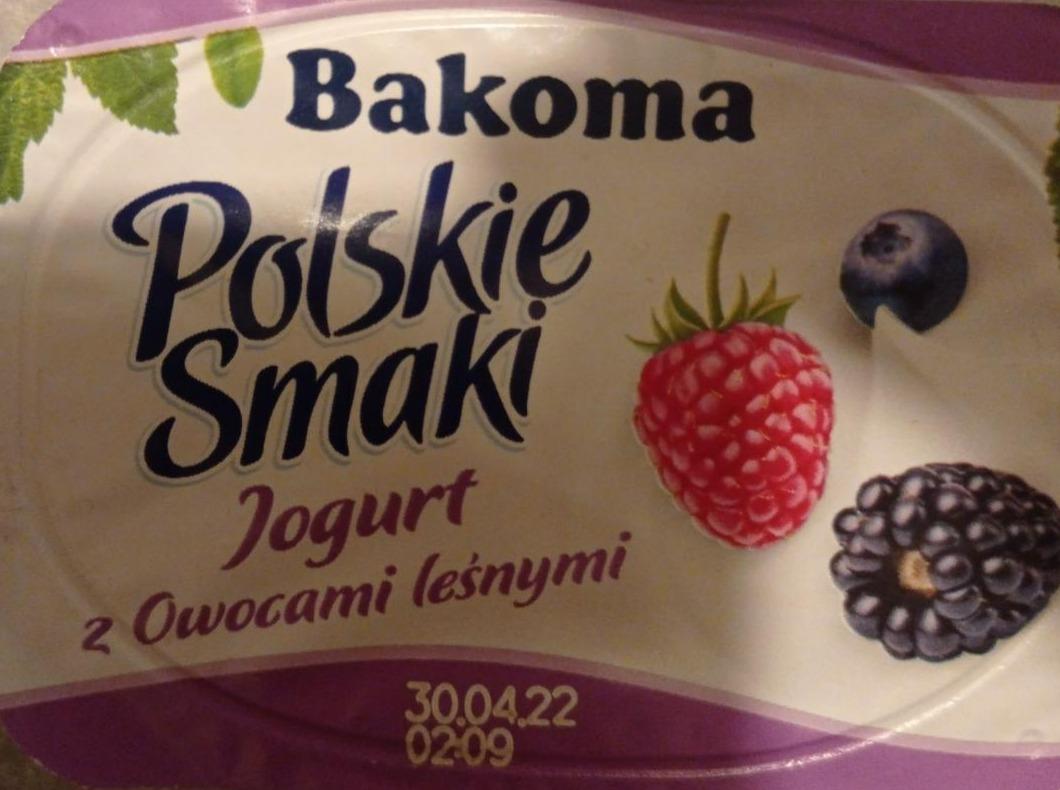 Fotografie - Polskie Smaki Jogurt z Owocami leśnymi Bakoma