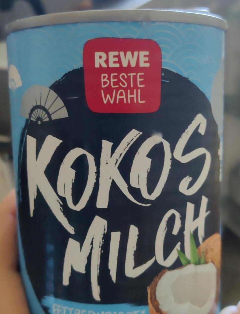 Fotografie - Kokos Milch Fettreduziert Rewe Beste Wahl