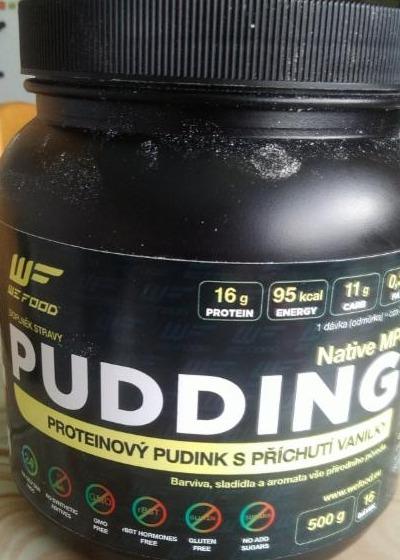 Fotografie - Native MP Puding proteinový pudink s příchutí vanilky Wefood