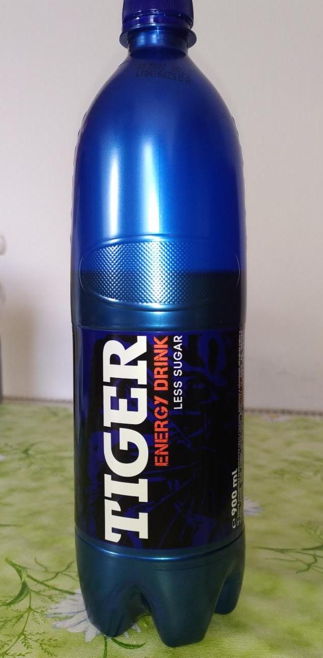 Fotografie - Energy drink less sugar Tiger
