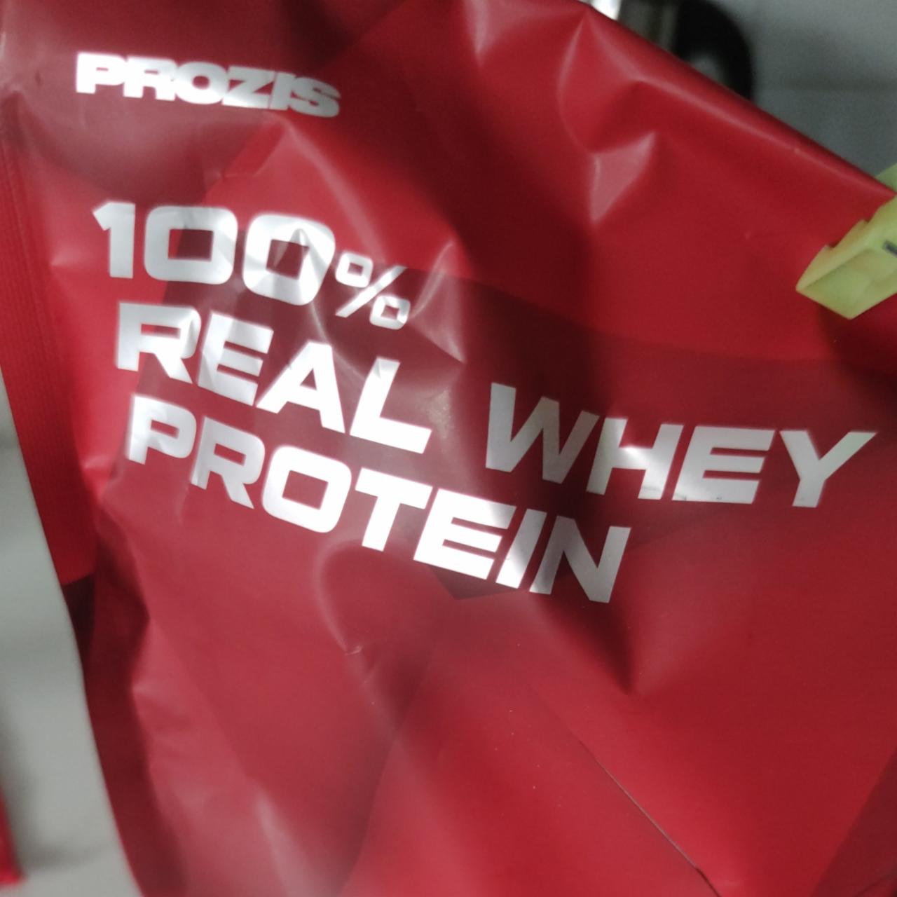 Fotografie - 100% real whey protein vainilla Prozis