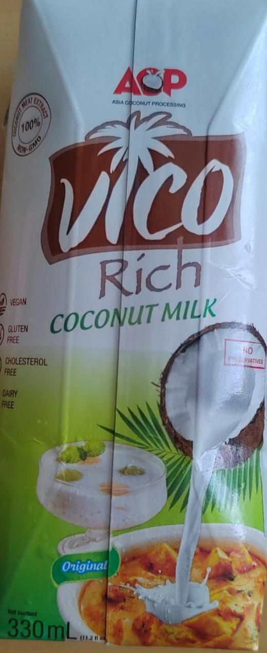 Fotografie - Rich Coconut milk Vico ACP