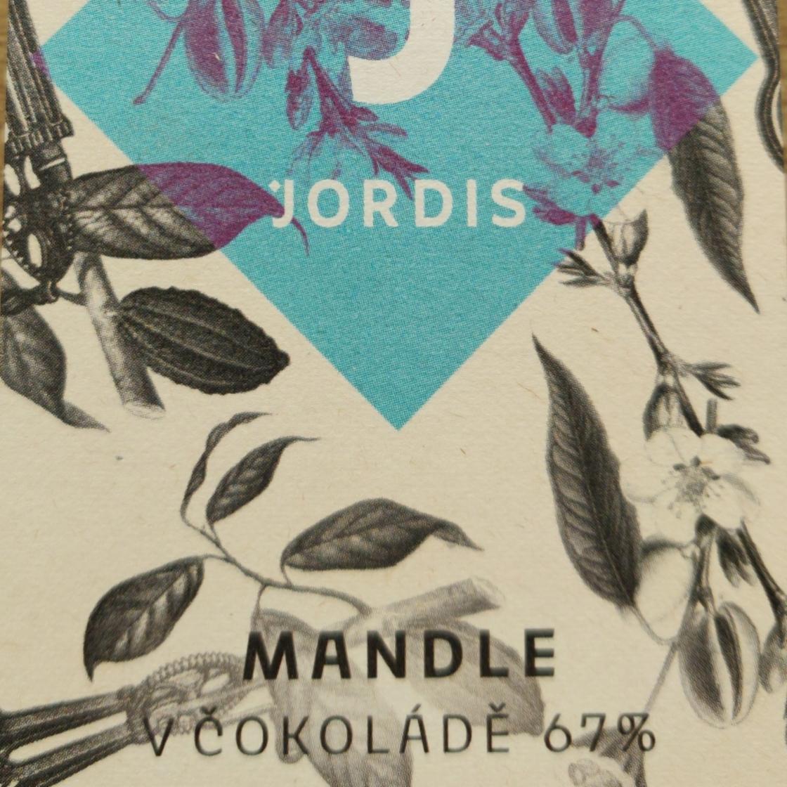 Fotografie - Mandle v čokoládě 67% Jordis