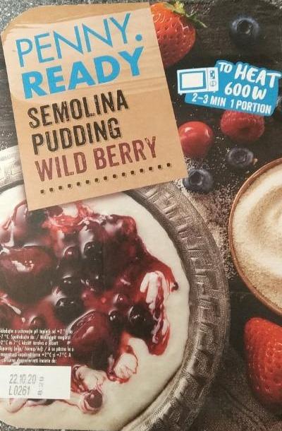 Fotografie - Semolina Pudding Wild Berry Penny ready