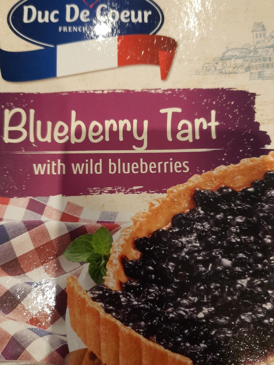 Fotografie - Blueberry Tart with wild blueberries Duc De Coeur