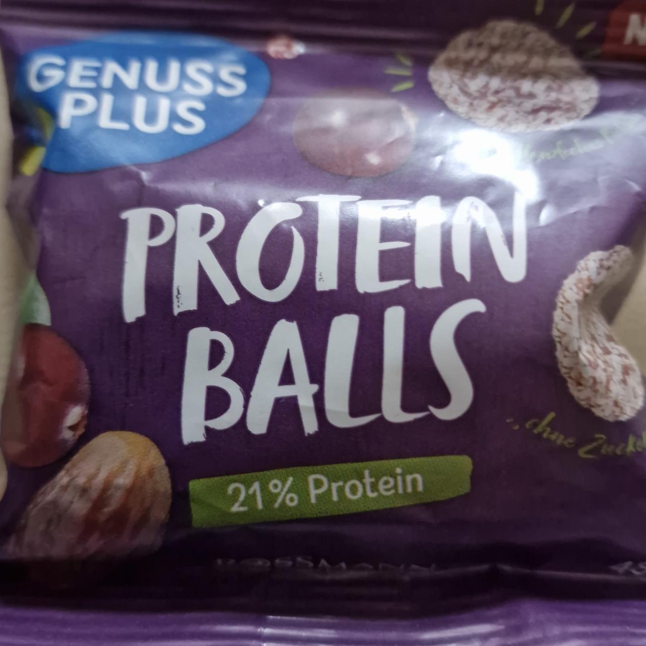 Fotografie - Protein Balls Genuss Plus