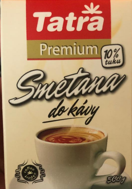 Fotografie - Smetana do kávy Tatra Premium