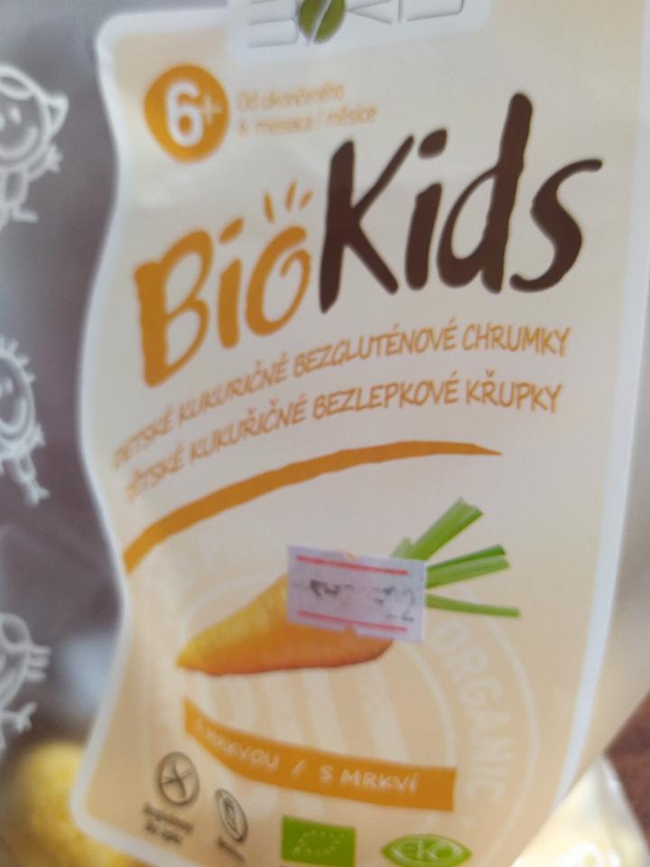 Fotografie - BioKids Dětské kukuřičné bezlepkové křupky