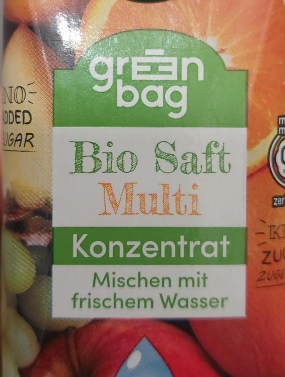 Fotografie - Bio Saft Multi Green Bag