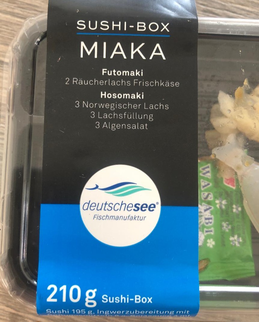 Fotografie - Sushi-box MIAKA deutchesee